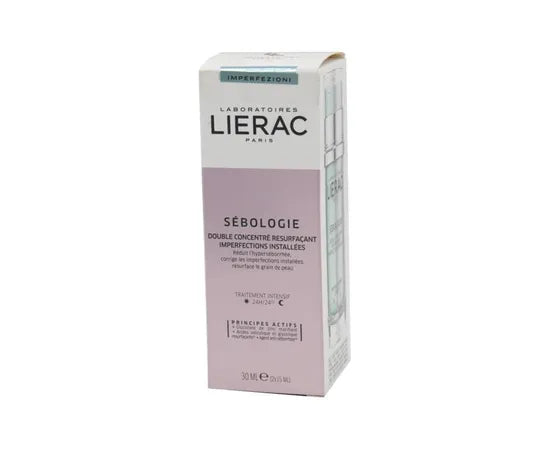 Lierac Sebologie Doppelt Konzentrierter Reiniger Sichtbare Hautunreinheiten Tag- Und Nachtpflege 30 ml
