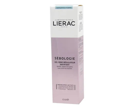 Lierac Sebologie Gel Fluido Seboregolatore Correzione Imperfezioni 40Ml