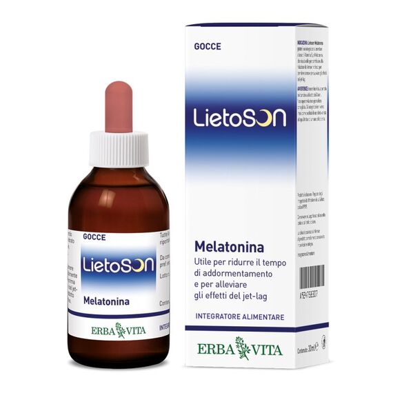 Lietoson Gocce Integratore Alimentare di Melatonina 30 Ml | Acquista Online su Farmaclick