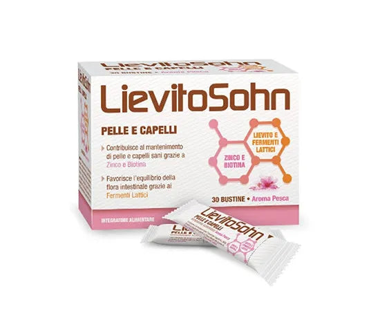 Lievitosohn Pelle E Capelli Integratore Alimentare Gusto Pesca 30 Bustine