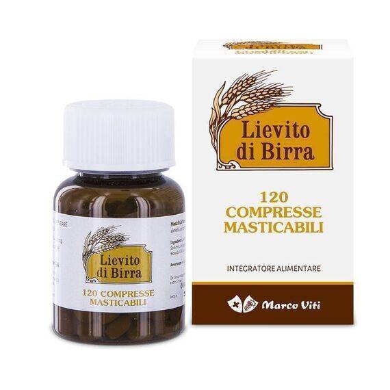 Lievito di Birra Marco Viti 120 Compresse Masticabili | Acquista Online su Farmaclick