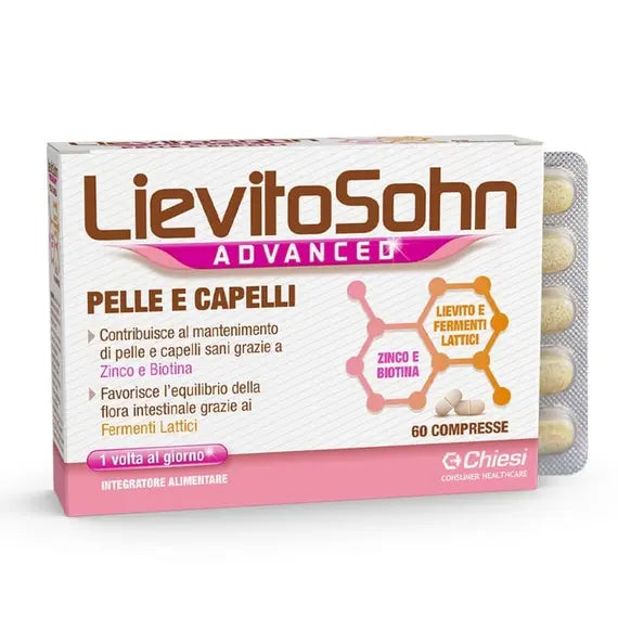 Lievito Sohn Advanced Integratore Alimentare Pelle e Capelli 60 Compresse | Acquista Online su Farmaclick