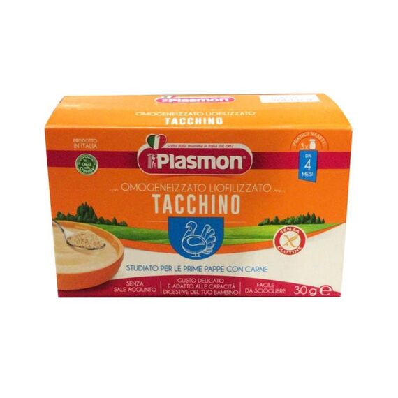 Plasmon Tacchino Liofilizzato 10 Gr X 3 Pezzi | Acquista Online su Farmaclick