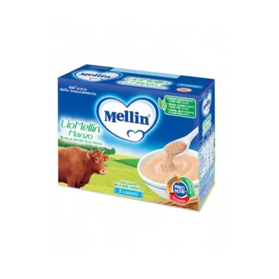Liomellin Danone Manzo Liofilizzato 10 Gr 3 Pezzi | Acquista Online su Farmaclick