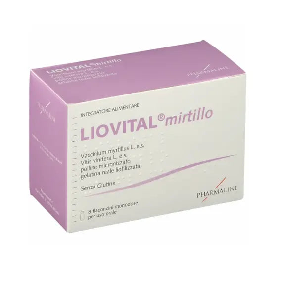 Liovital Mirtillo 8 Flaconcini 10 Ml | Acquista Online su Farmaclick