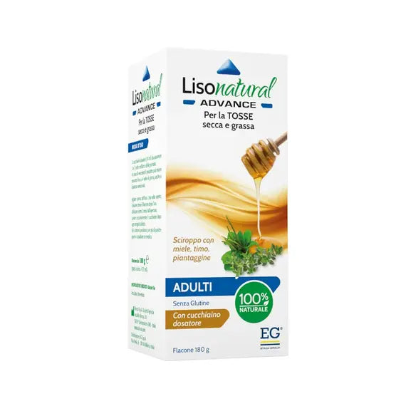 Lisonatural Advance Sciroppo Adulti per la Tosse 210ml | Acquista Online su Farmaclick