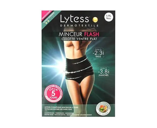 Lytess Dermotextille Snellente Urto Slip Ventre Piatto L/Xl Nero
