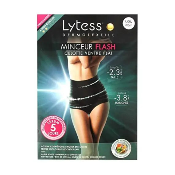 Lytess Dermotextille Snellente Urto Slip Ventre Piatto L/xl Nero | Acquista Online su Farmaclick