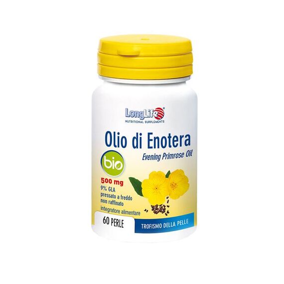 Longlife Olio Enotera Bio 60 Perle | Acquista Online su Farmaclick