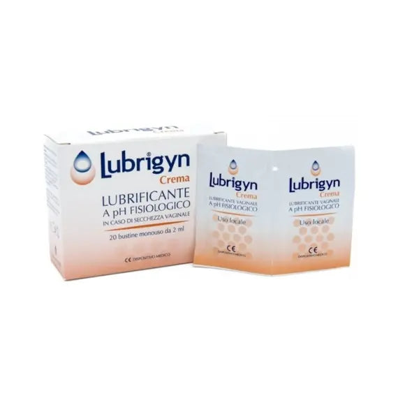 Lubrigyn Crema Vaginale 20 Bustine 2 Ml | Acquista Online su Farmaclick