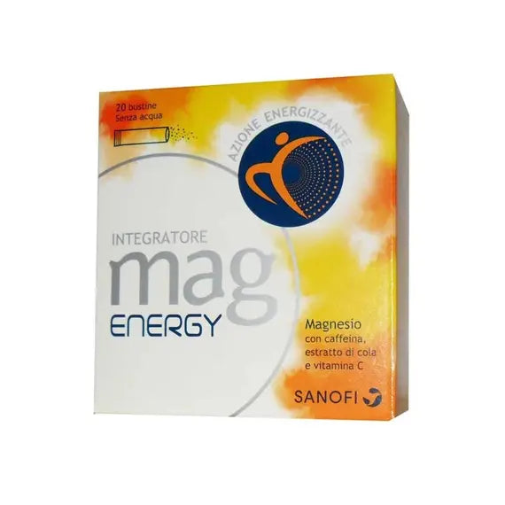 Mag Energy Integratore 20 Bustine | Acquista Online su Farmaclick