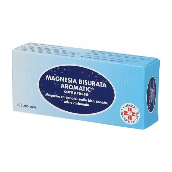 Magnesia Bisurata Aromatic 40 Pastiglie | Acquista Online su Farmaclick