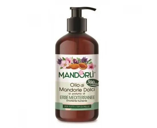 Mandorlì Olio Di Mandorle Alle Erbe Mediterranee 300 Ml