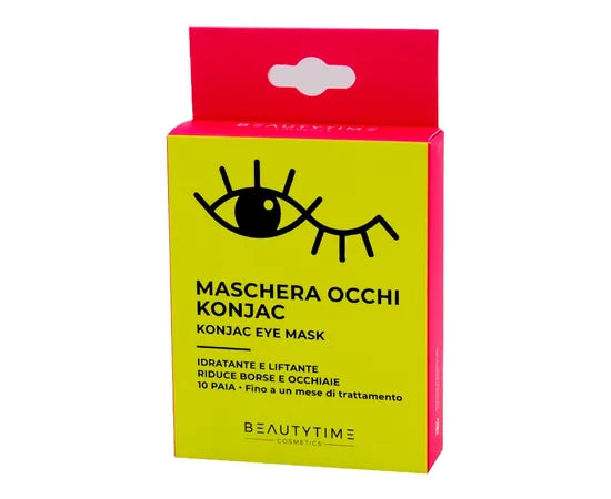 Beautytime Maschera Occhi Konjac Idratante E Liftante 10 Paia