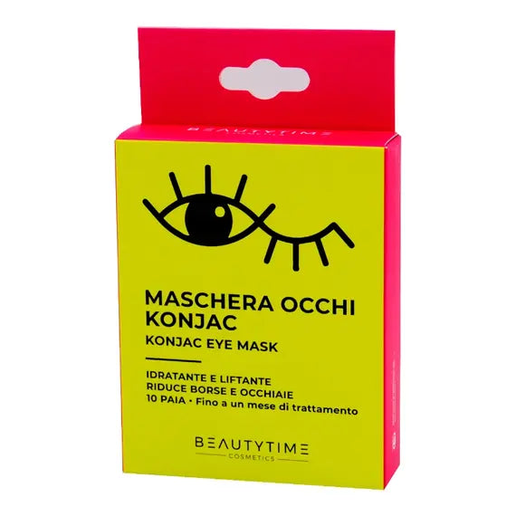 Beautytime Maschera Occhi Konjac Idratante e Liftante 10 Paia | Acquista Online su Farmaclick