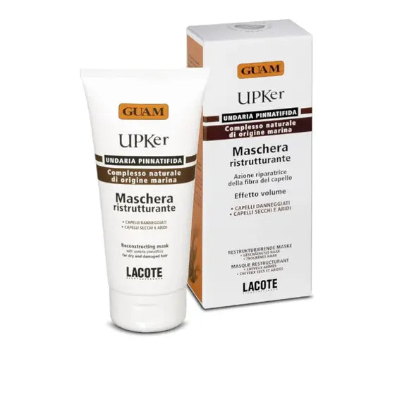 Guam Upker Maschera Ristrutturante per Capelli Secchi e Aridi 150 Ml | Acquista Online su Farmaclick