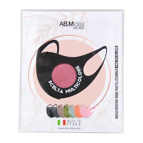 Mascherina Lavabile e Riutilizzabile in Lycra per Adulti Colore Rosa | Acquista Online su Farmaclick