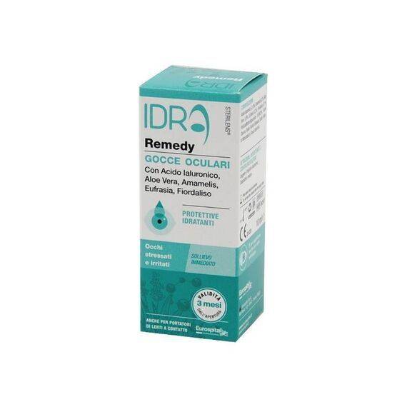 Gocce Oculari Protettive Idratanti Sterilens Idra Remedy Conacido Ialuronico e Aloe Vera 10 Ml | Acquista Online su Farmaclick