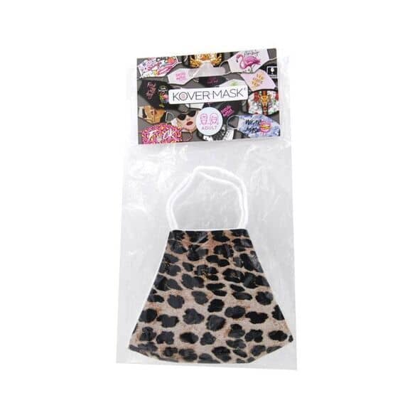 Kover Mask Mascherina Lavabile per Adulti Leopardata 1pz | Acquista Online su Farmaclick