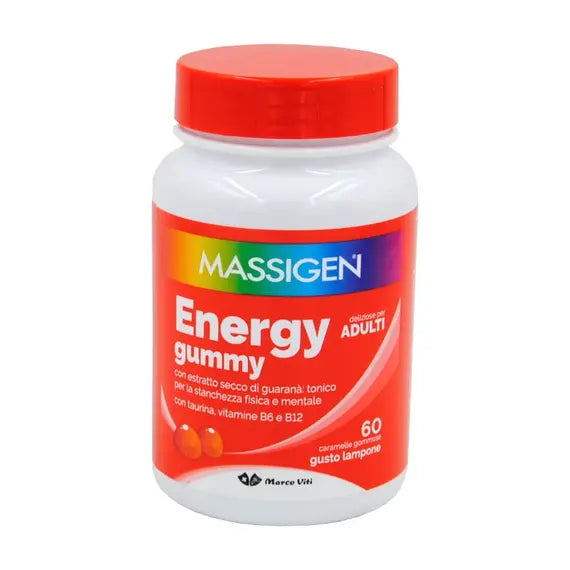 Massigen Energy Gummy Integratore Alimentare Contro la Stanchezza 60 Caramelle Gommose | Acquista Online su Farmaclick
