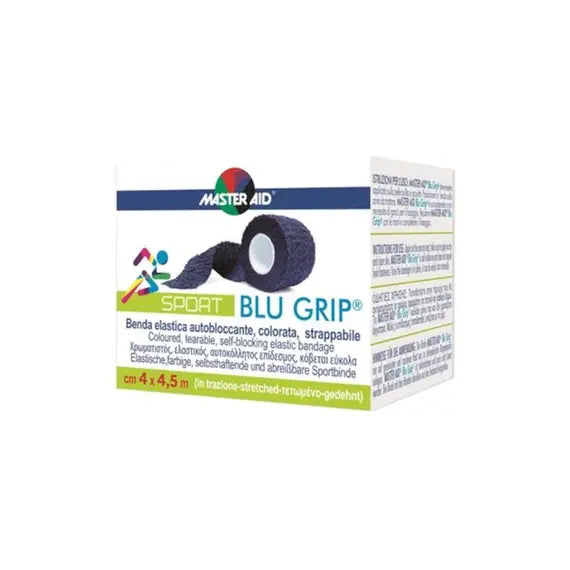 Master Aid Sport Blu Grip Benda Elastica Autobloccante 6cm X 4,5mt | Acquista Online su Farmaclick