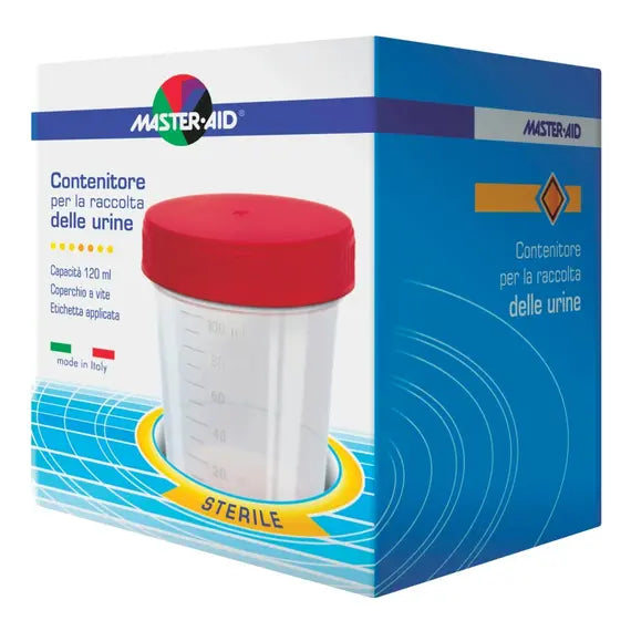 Master Aid Contenitore Sterile per Urine Sottovuoto 120ml | Acquista Online su Farmaclick