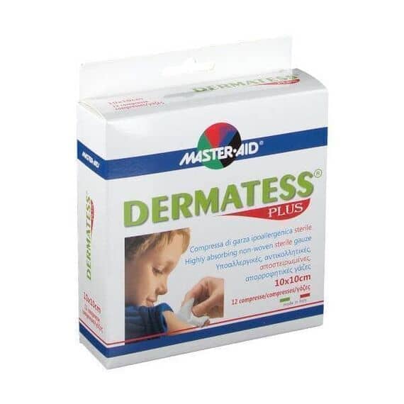 Master Aid Dermatess Plus Garza Ipoallergenica 12 Garze10x10 Cm | Acquista Online su Farmaclick