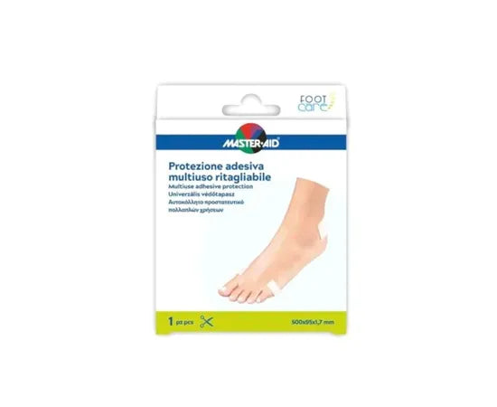 Master Aid Foot Care Protezione Adesiva Multiuso 1 Protezione 500X95X1.7 Mm