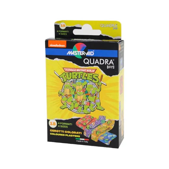 Master Aid Quadra Boys Cerotti 4 Formati 18 Pezzi | Acquista Online su Farmaclick