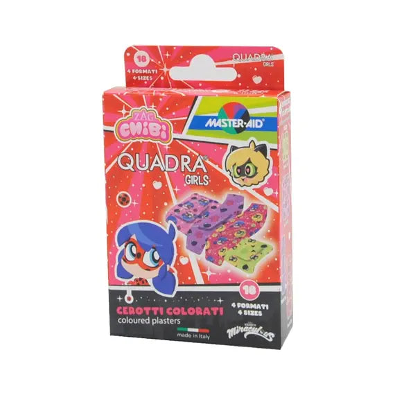 Master Aid Quadra Girls Cerotti 4 Formati 18 Pezzi | Acquista Online su Farmaclick