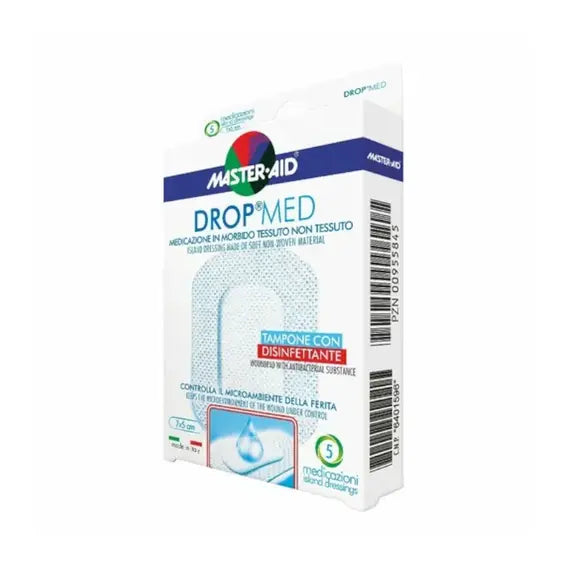 Master Aid Drop Med Cerotto Tessuto Non Tessuto 7x5 Cm 5 Cerotti | Acquista Online su Farmaclick