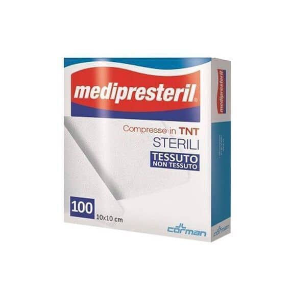 Medipresteril Compresse in Tnt Sterili Tessuto Non Tessuto 100 Garze 10 X 10 | Acquista Online su Farmaclick