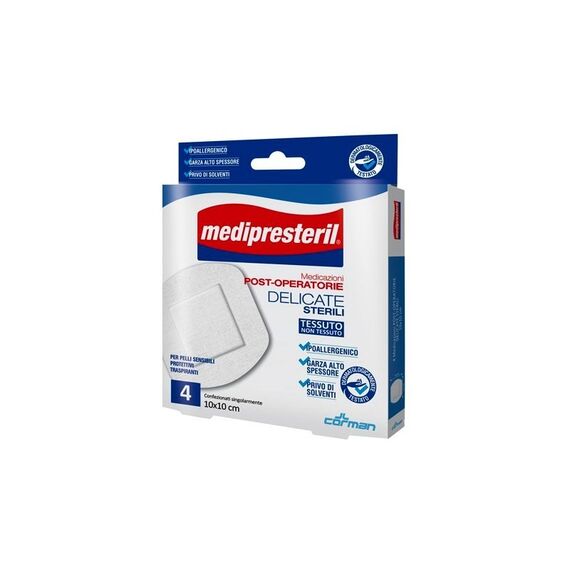 Medipresteril Medicazioni Postoperatorie Delicate 10 X 10 Cm | Acquista Online su Farmaclick