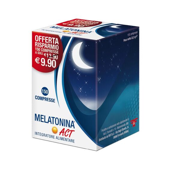 Melatonina Act 150 Compresse | Acquista Online su Farmaclick