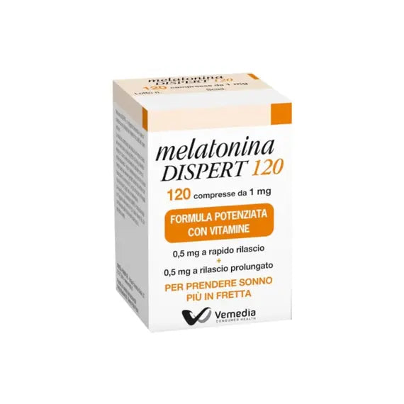 Melatonina Dispert 120 Compresse | Acquista Online su Farmaclick