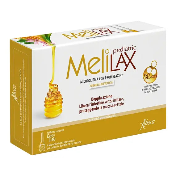 Melilax Pediatric Microclismi 6 Pezzi 5 G | Acquista Online su Farmaclick