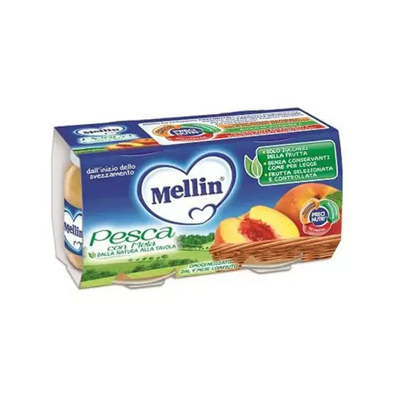 Omogeneizzato Mellin Pesca 2 X 100 Gr | Acquista Online su Farmaclick