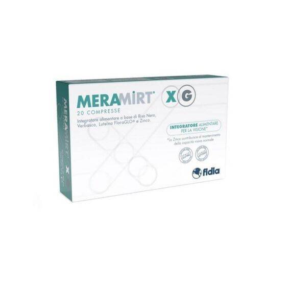 Meramirt Xg Integratore Alimentare per la Vista 20 Compresse | Acquista Online su Farmaclick