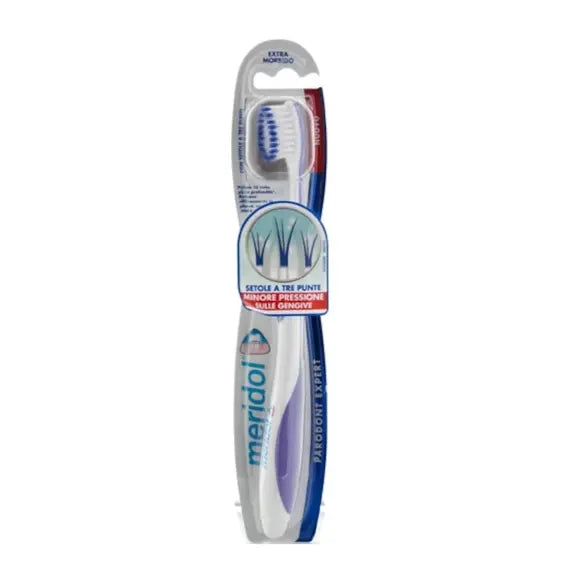 Meridol Expert Spazzolino con Setole a 3 Punte Extra Morbido | Acquista Online su Farmaclick