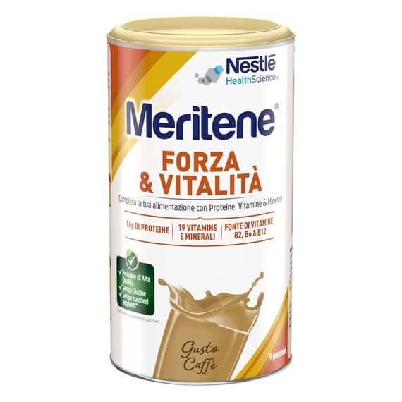 Meritene Forza e Vitalitã Integratore di Vitamine e Proteine in Polvere Gusto Caffã¨ 270g | Acquista Online su Farmaclick
