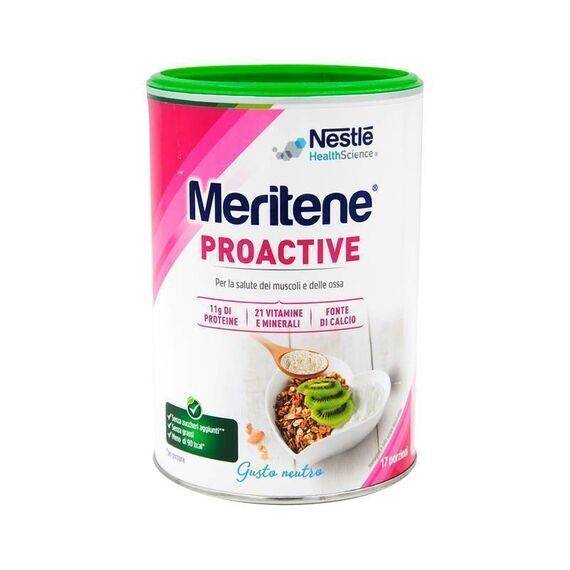 Meritene Proactive Integratore per i Muscoli e le Ossa delle Donne 408 G | Acquista Online su Farmaclick