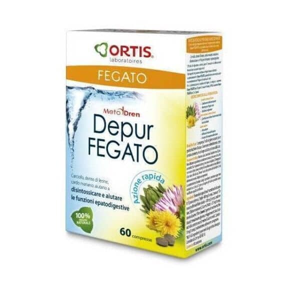 Ortis Metodren Depur Fegato 60 Compresse | Acquista Online su Farmaclick