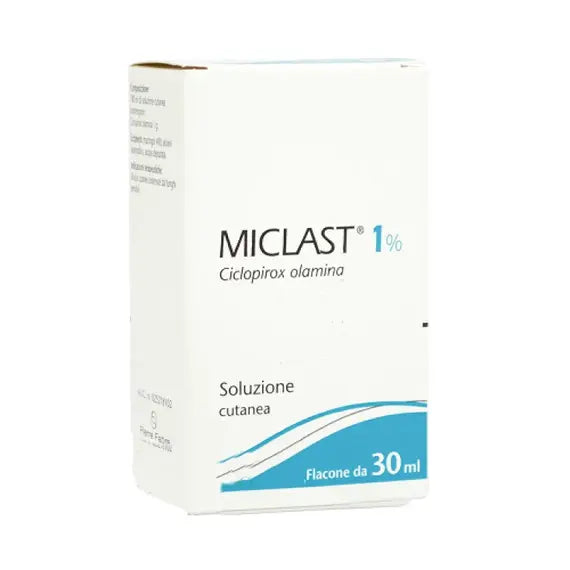 Miclast Soluzione 1 % per Micosi Cutanee 30 Ml | Acquista Online su Farmaclick