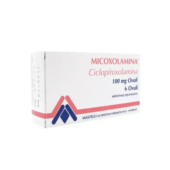 Micoxolamina Ovuli Vaginali Ciclopirox 100mg 6 Ovuli | Acquista Online su Farmaclick
