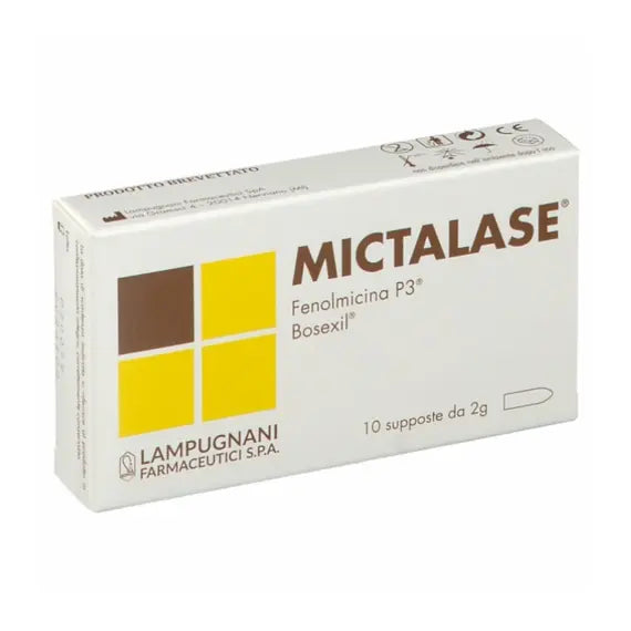 Mictalase 10 Supposte 2 G | Acquista Online su Farmaclick