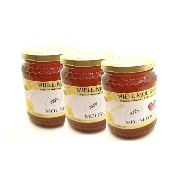 Molise Food Kit Degustazione Miele 3 Barattoli Sulla, Millefiori, Castagno | Acquista Online su Farmaclick