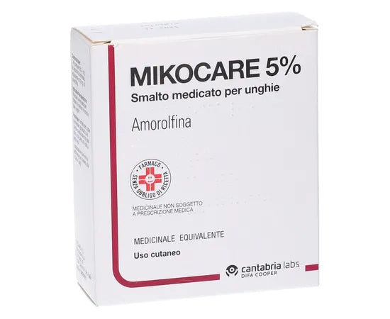 Mikocare Smalto Medicato Per Unghie 1 Flacone 2,5 Ml 5%