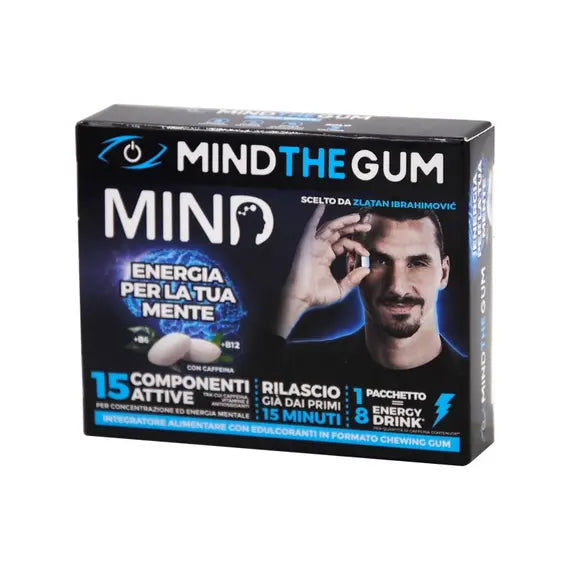 Mind The Gum Energia per la Mente 18 Gomme | Acquista Online su Farmaclick