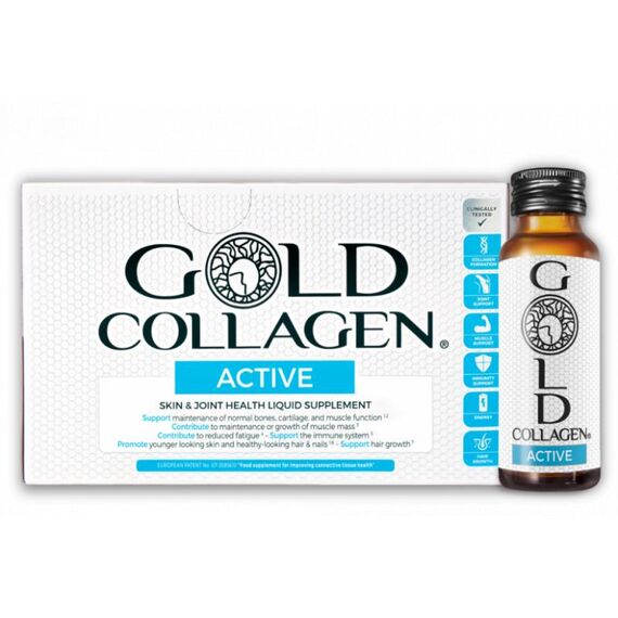 Gold Collagen Active Integratore Liquido per Pelle Capelli e Articolazioni 10 Flaconcini da 50 Ml | Acquista Online su Farmaclick