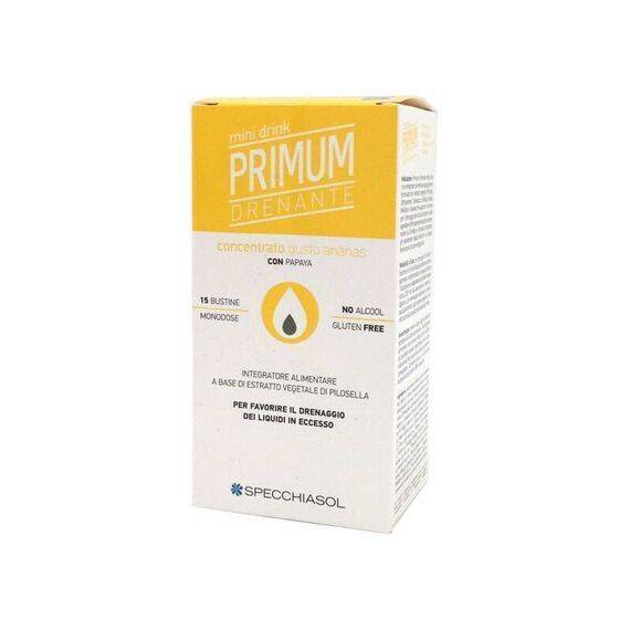 Premum Drenante Mini Drink Gusto Ananas 15 Bustine | Acquista Online su Farmaclick